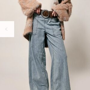 Free People Breezy Jean Pants 2 Pairs Sz Medium
